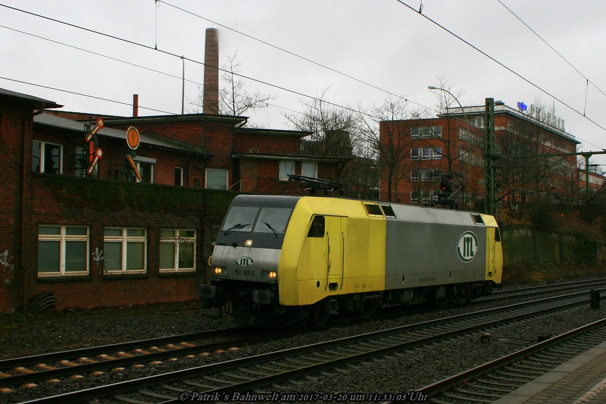 ITL 152 197 Lz am 20.03.2017 in Hamburg-Harburg
