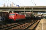 DB 152 064 mit EK 53686 am 01.03.2017 in Hamburg-Harburg