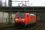 DB 189 021 Lz am 09.03.2017 in Hamburg-Harburg