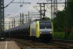 captrain-itl/520834/itl-152-197-mit-kesselwagenzug-am ITL 152 197 mit Kesselwagenzug am 26.09.2016 in Hamburg-Harburg