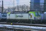 Captrain 193 891 abgestellt am 18.01.2017 in Hamburg-Hohe Schaar