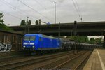 PRESS 145 030 mit Kesselwagenzug am 26.09.2016 in Hamburg-Harburg