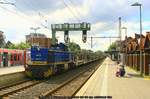 evb 275 101 mit DGS 69119 BLG Logistics am 06.08.2016 Buxtehude Richtung Hamburg-Harburg 