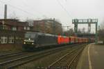 mrce-mitsui-rail-capital-europe/531477/mrce-185-573--db-185 MRCE 185 573 + DB 185 386 mit Kohlewagenzug am 09.12.2016 in Hamburg-Harburg