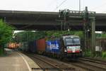 MRCE / boxXpress 193 861 mit Containerzug am 08.07.2016 in Hamburg-Harburg