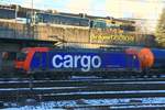 SBB Cargo 482 041 mit Kesselwagenzug am 16.01.2017 in Hamburg-Harburg 