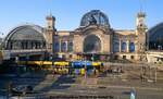 Dresden Hauptbahnhof am 04.02.2017