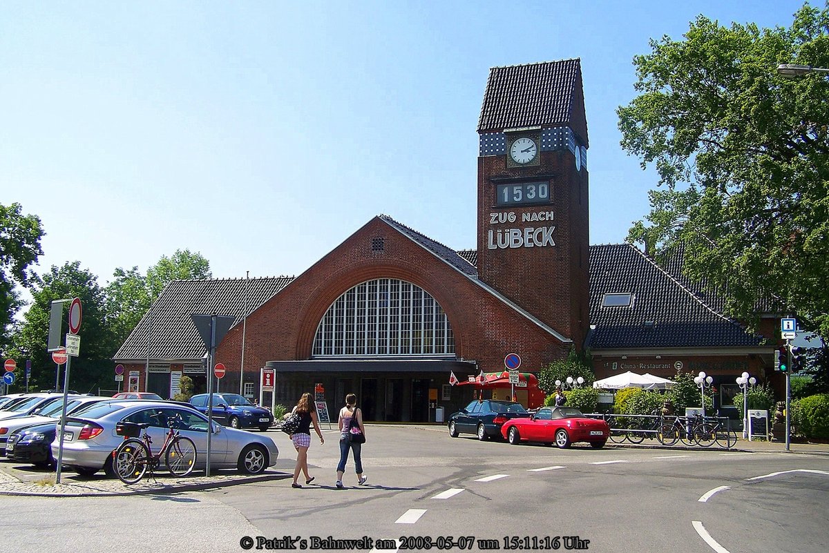 Bahnhof Lübeck-Travemünde Strand am 07.05.2008