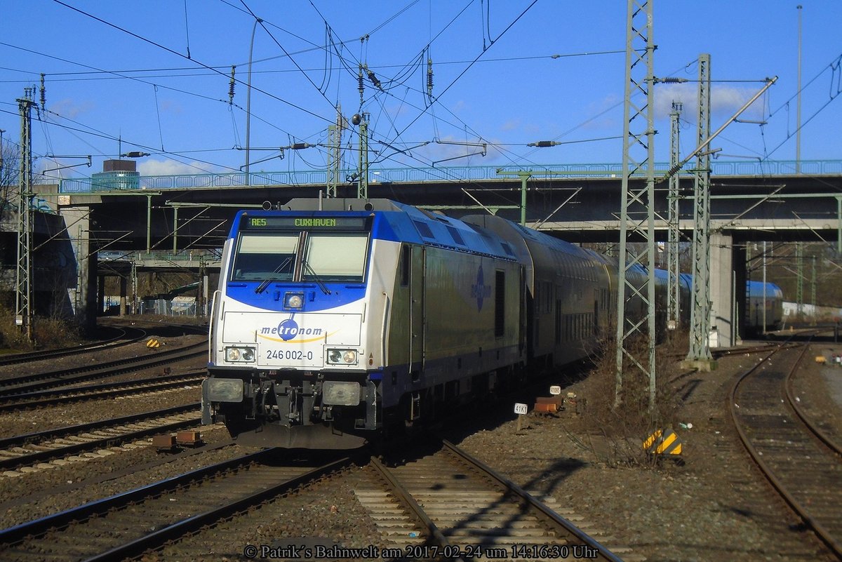 ME 246 002 Cuxhaven am 24.02.2017 in Hamburg-Harburg