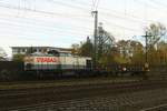 STRABAG 203 841 mit 1x Res am 17.11.2016 in Hamburg-Harburg