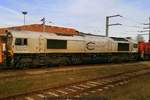 DB 266 443 abgestellt im RAW Cottbus am 04.03.2017