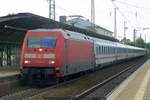 DB 101 035 mit InterCity am 07.05.2008 in Lüneburg