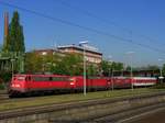 DB 115 323 + DB 120 112 + DB 101 00x mit Pbz am 07.05.2008 in Hamburg-Harburg