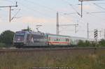 DB 101 023 mit InterCity am 10.09.2016 in Dedensen-Gümmer