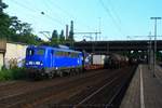 PRESS 140 038 mit Containerzug am 05.07.2016 in Hamburg-Harburg