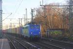 EGP 140 838  ZIPPEL24.COM  mit COntainerzug am 29.11.2016 in Hamburg-Harburg