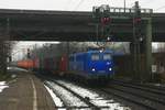 EGP 140 649 mit Containerzug am 20.01.2016 in Hamburg-Harburg