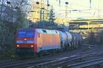 152 026 mit EK 53344 in Hamburg-Harburg am 02.12.2016