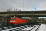 152 011 mit EK 53688 am 13.01.2017 in Hamburg-Harburg