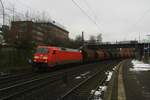 DB 152 020 mit Kalizug am 01.02.2017 in Hamburg-Harburg