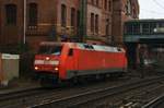 DB 152 012 Lz am 08.02.2016 in Hamburg-Harburg