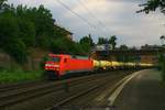 DB 152 156 mit Kesselwagenzug am 08.07.2016 in Hamburg-Harburg