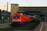 D 182 014 mit IRE nach Hamburg Hbf am 05.09.2016 in Hamburg-Harburg