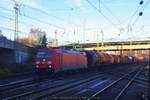 185 216 mit Kalizug am 29.11.2016 in Hamburg-Harburg