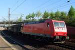 DB 185 078 mit gemischten Güterzug am 07.05.2008 in Hamburg-Harburg