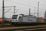 Rheincargo 187 070 abgestellt am 23.01.2017 in Hamburg-Hohe Schaar