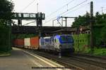 boxXpress 193 881 Containerzug am 08.07.2016 in Hamburg-Harburg