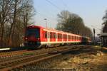 DB 474 144 + DB 474 123  ADAC  als S3 nach Stade am 15.02.2017 in Neukloster (Kreis Stade)