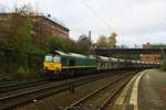 BRLL 29001 mit Kieswagenzug am 18.11.2016 in Hamburg-Harburg