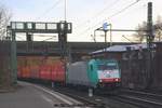 ITL 5 270 004 (E186 244) mit Containerzug am 29.11.2016 in Hamburg-Harburg