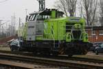 Captrain 0650 092 abgestellt am 23.01.2017 in Hamburg-Hohe Schaar