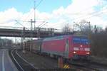 DB EG3102 mit VOLVO-Zug am 24.02.2017 in Hamburg-Harburg