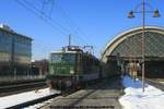 MTEG/PRESS 242 001 mit DPE 20683 am 04.02.2017 in Dresden Hauptbahnhof