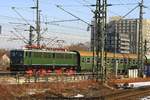 MTEG/PRESS 242 001 mit DPE 20682 am 04.02.2017 in Dresden Hauptbahnhof