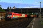 evb 223 031 mit Containerzug am 05.07.2016 in Hamburg-Harburg