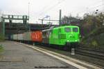 HSL 151 138 mit Containerzug am 18.11.2016 in Hamburg-Harburg