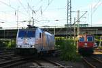 RPOOL / HSL E186 181 & SBB Cargo 421 381 am 05.09.2016 in Hamburg-Harburg