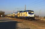 ME 246 009 mit RE5 nach Hamburg Hbf am 27.01.2017 in Neukloster (Kreis Stade)