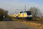 ME 246 006 mit RE5 nach Hamburg Hbf am 27.01.2017 in Neukloster (Kreis Stade)