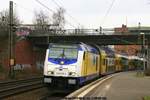 ME 246 005 mit RE5 am 01.03.2017 in Hamburg-Harburg