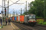 MRCE / boxXpress 193 603 mit Containerzug in Hamburg-Harburg am 02.07.2016
