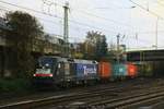 MRCE / boxXpress 182 515 mit Containerzug am 17.11.2016 in Hamburg-Harburg