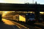 MRCE / boxXpress 193 863 mit Containerzug in Hamburg Harburg am 02.12.2016