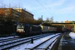 MRCE 193 611 mit Containerzug am 13.01.2017 in Hamburg-Harburg