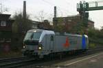 Rpool / VTG Rail Logistics 193 811 Lz am 17.11.2016 in Hamburg-Harburg
