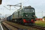 PKP ST44-1103 mit Ganzzug in Inowroclaw im Mai 2015